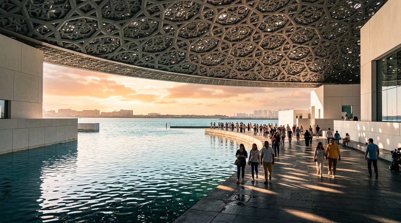 Louvre Abu Dhabi — 'Rain of Light' dome