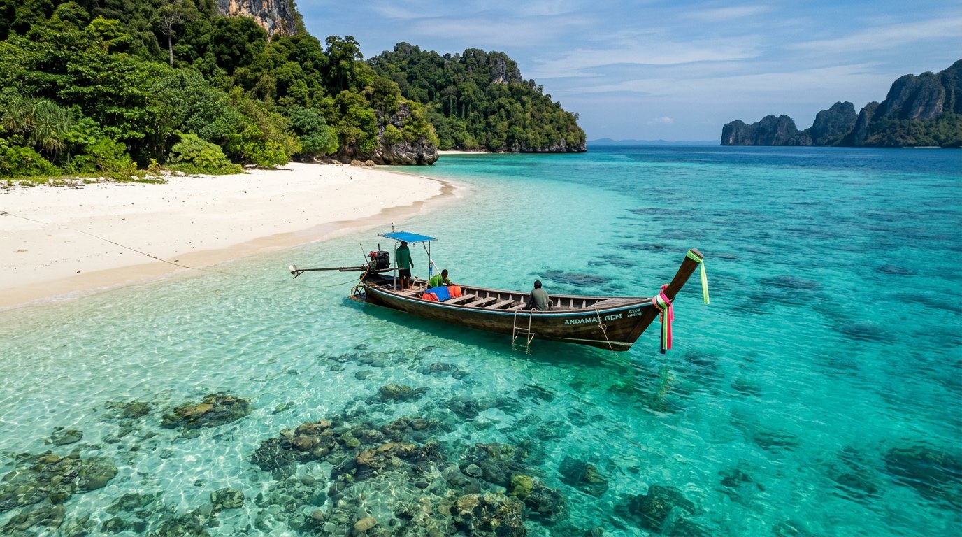 Coral Island (Ko Larn) turquoise water