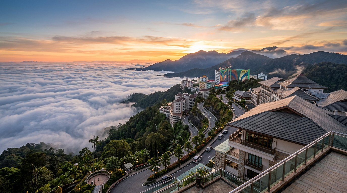 Awana SkyWay cable car to Genting Highlands