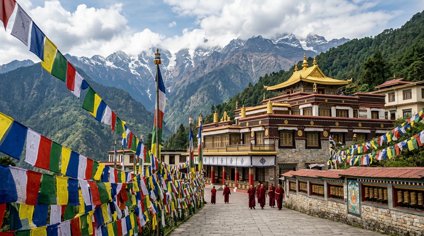 Rumtek Monastery — seat of the Karmapa lineage